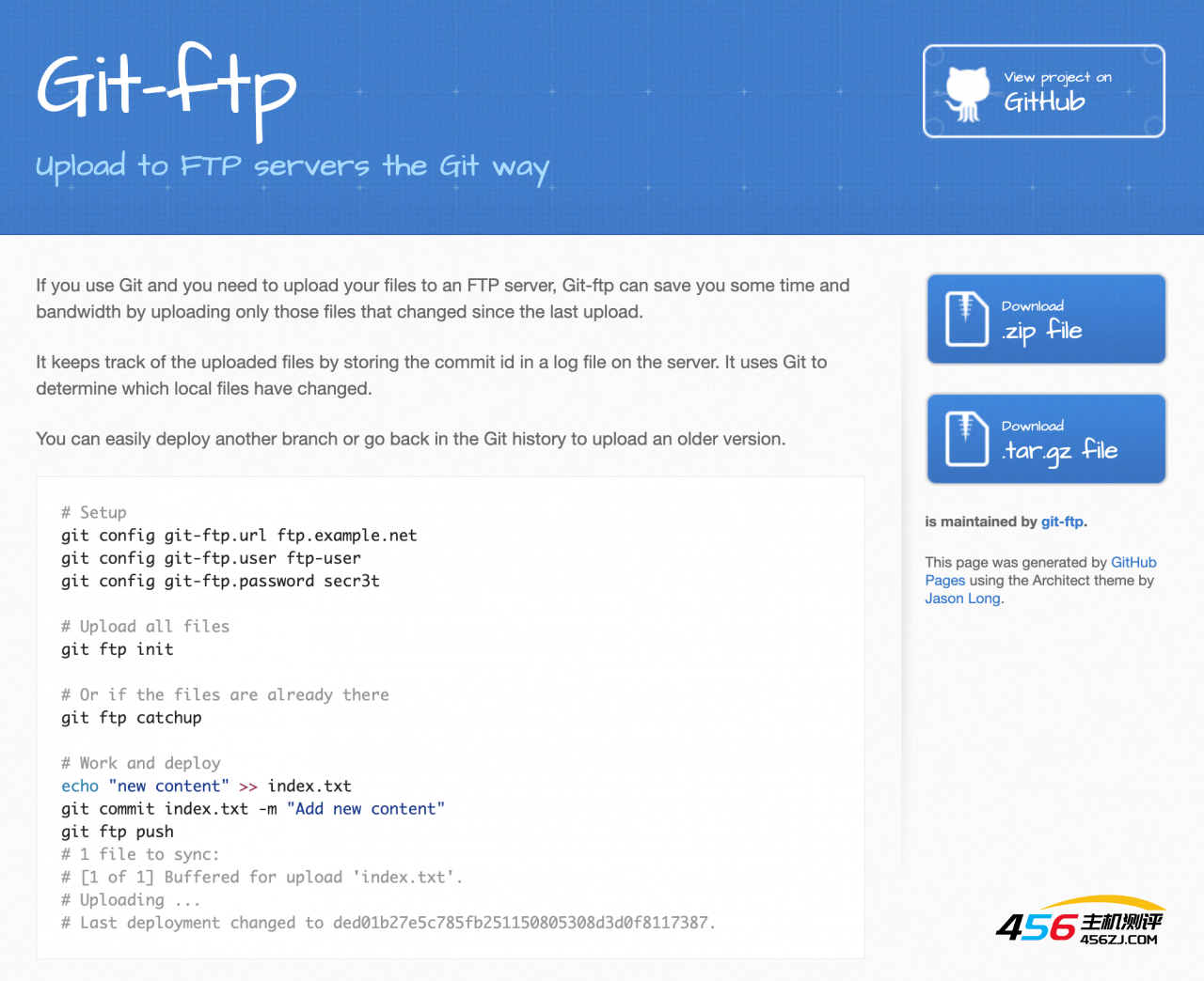上传源码到网站服务器用FTP还是Git？从今天起我开始用git-ftp！
