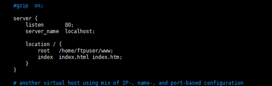 linux中创建图片服务器减轻传统服务器的压力